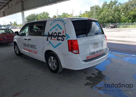 2012 Dodge Grand Caravan Crew из США, поврежденный, VIN 2C4RDGDG6CR109293